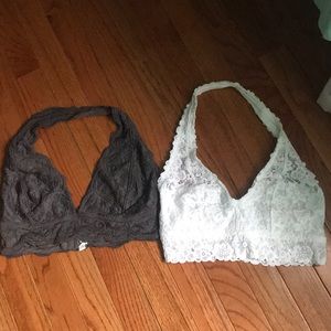 Two bralettes from AEO and UO!
